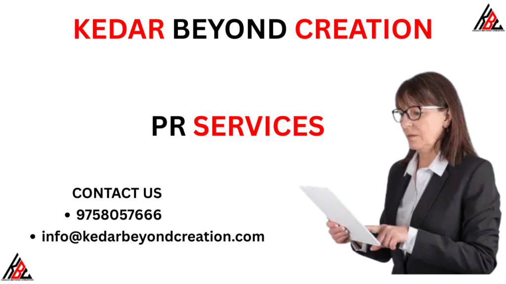 Affordable Political PR Agency in Noida by Kedar Beyond Creation