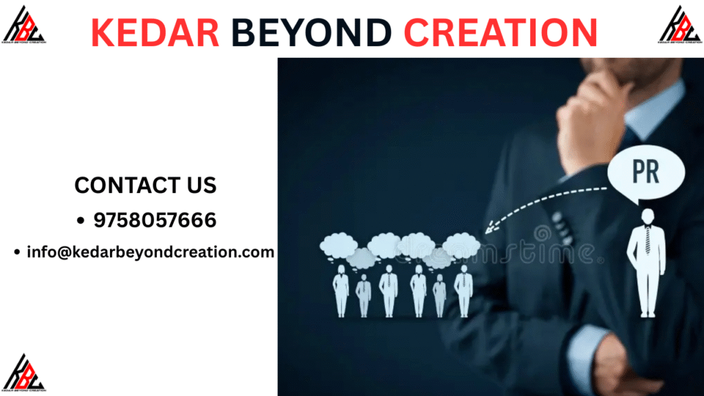 Looking for a trusted Government PR services agency near you? Kedar Beyond Creation offers strategic government PR, media relations, reputation management, and public communication solutions.