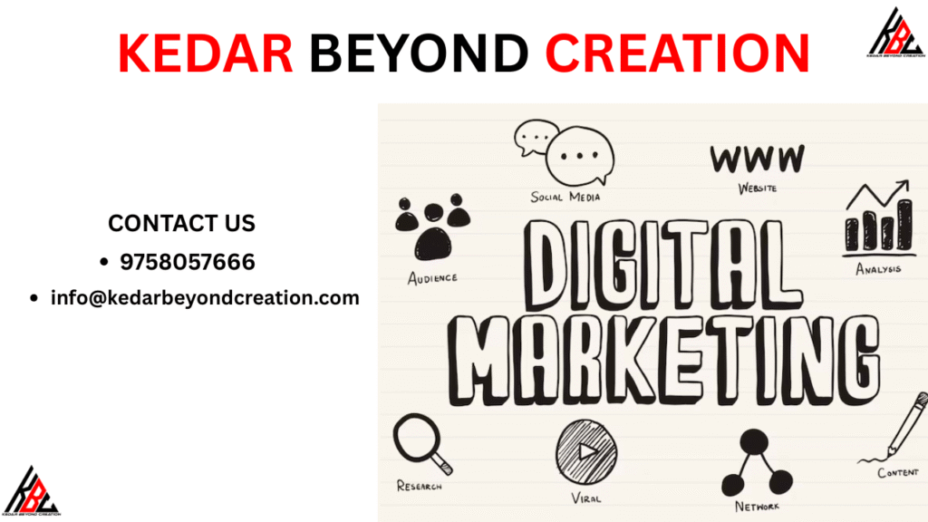 Digital Marketing Agency for Startups | Affordable Growth Solutions – Kedar Beyond Creation