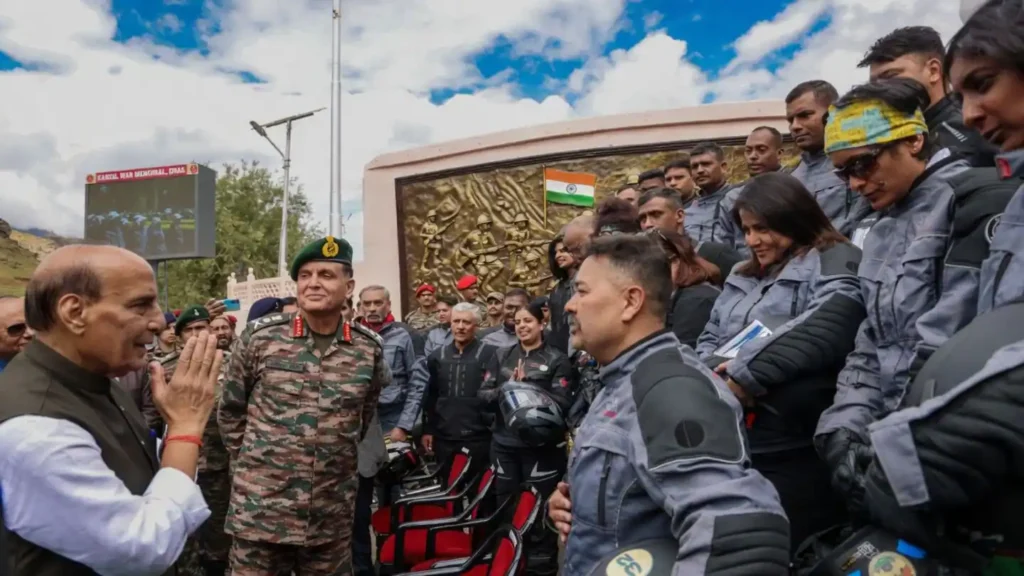 Rajnath Singh Says Talks with Pakistan Only on PoK at Kargil Vijay Diwas
