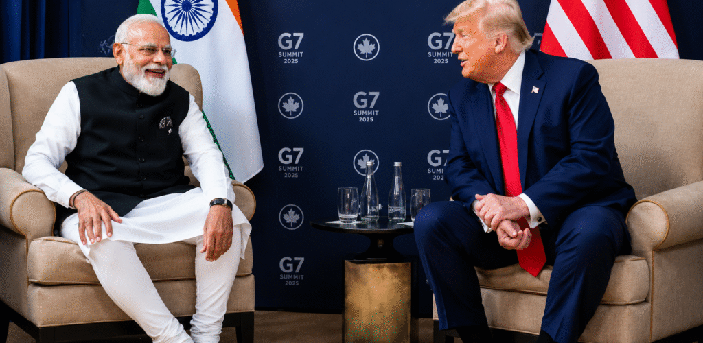 India skipped Trump press conference